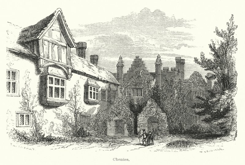 Chenies (gravyr) av English School