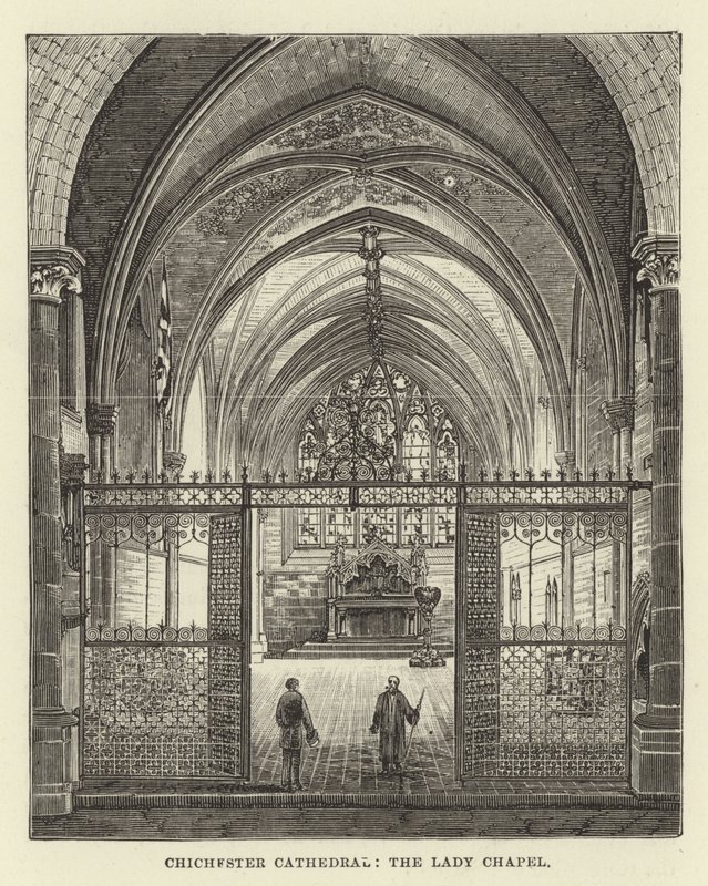 Chichester Cathedral, Lady Chapel av English School