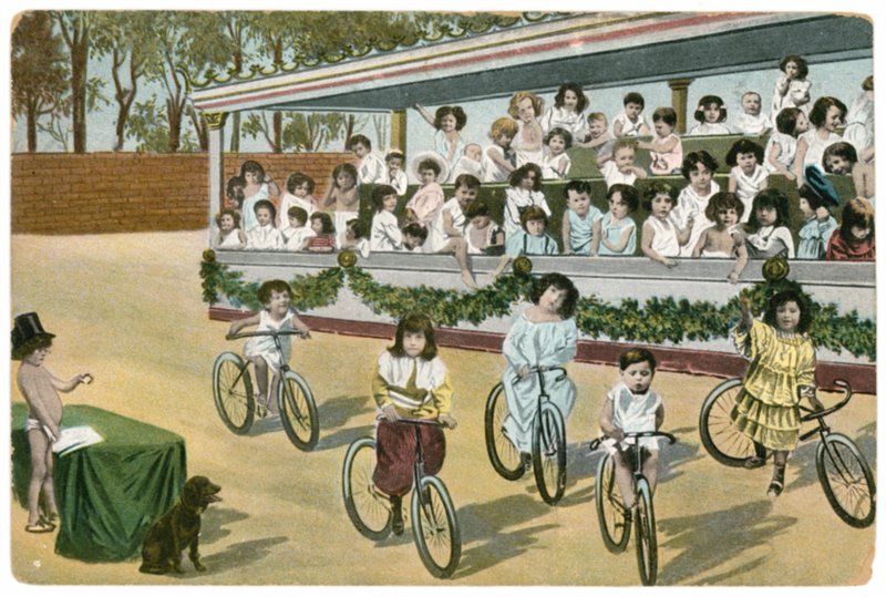 Cykeltävling för barn av English School