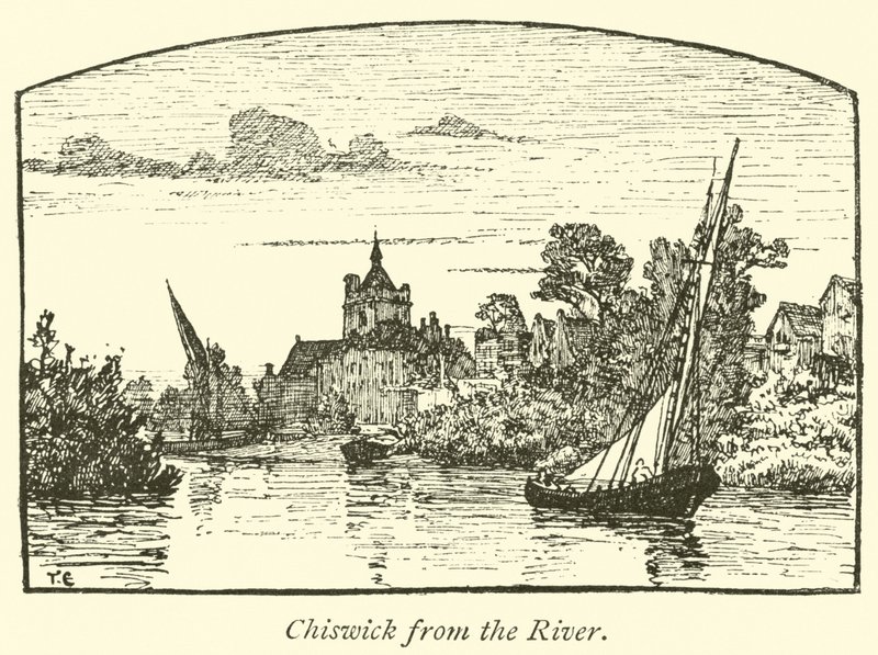 Chiswick från floden av English School