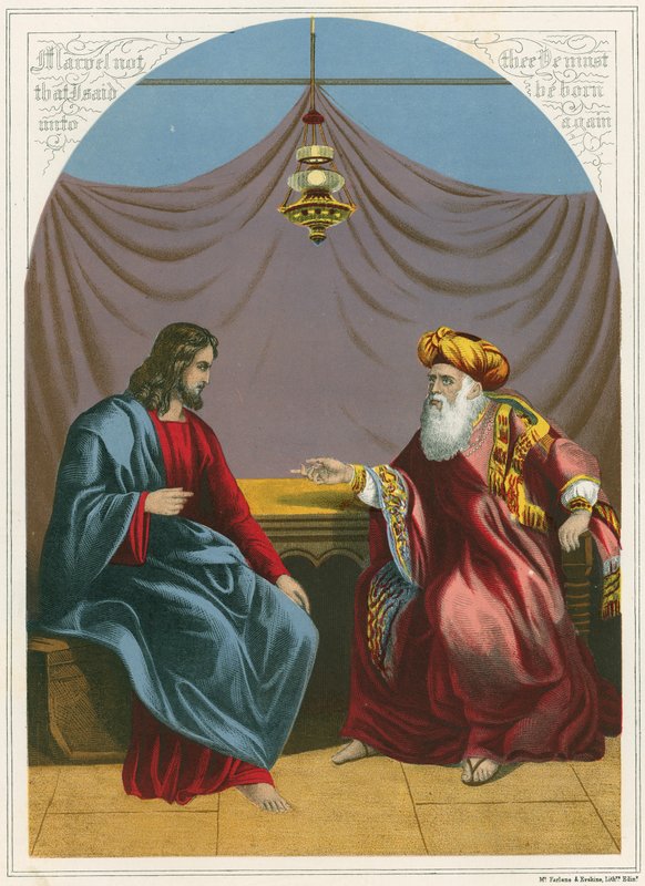 Kristus och Nikodemus av English School