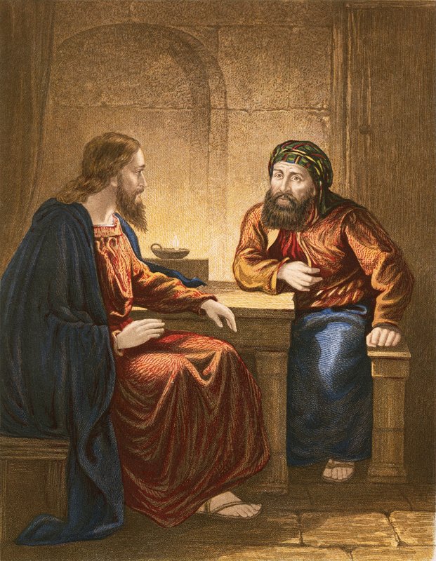 Kristus och Nikodemus av English School