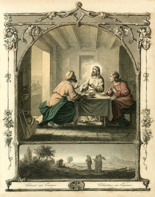 Kristus i Emmaus av English School