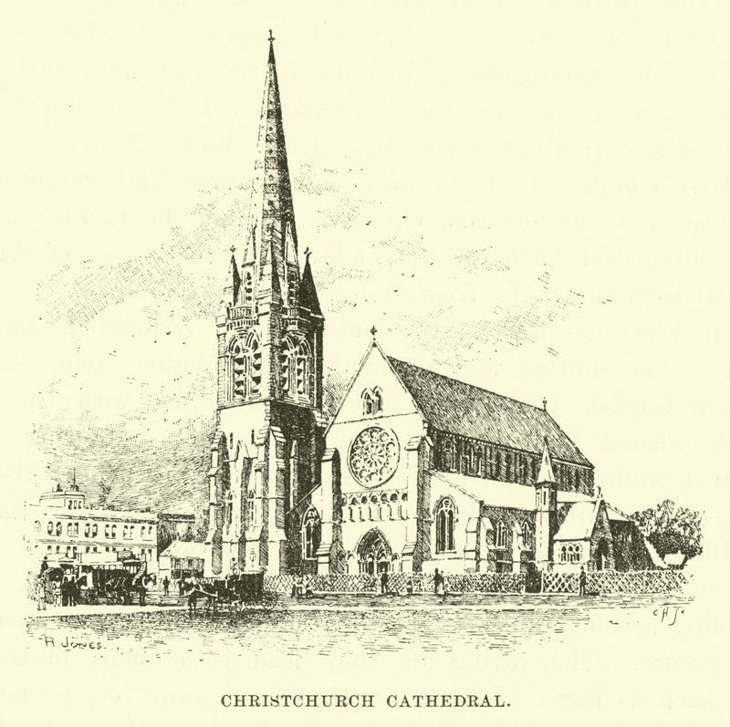 Christchurch katedral av English School