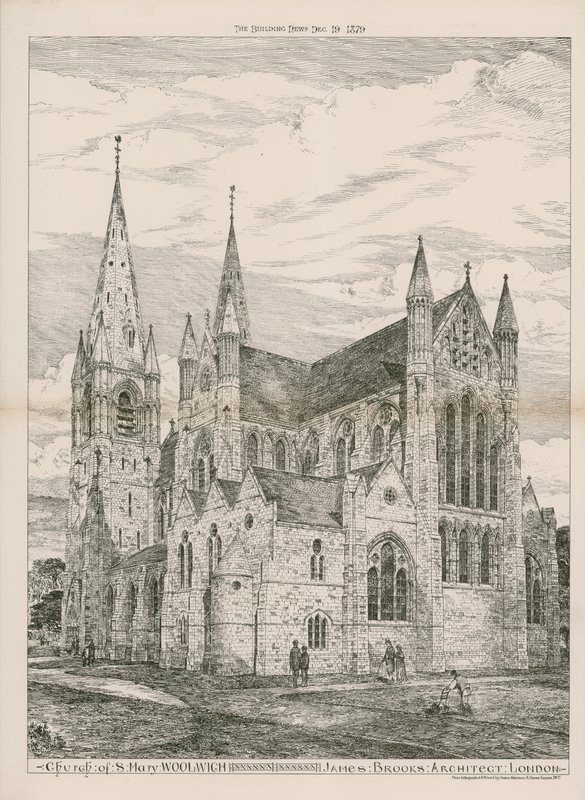 Church of St Mary i Woolwich av English School