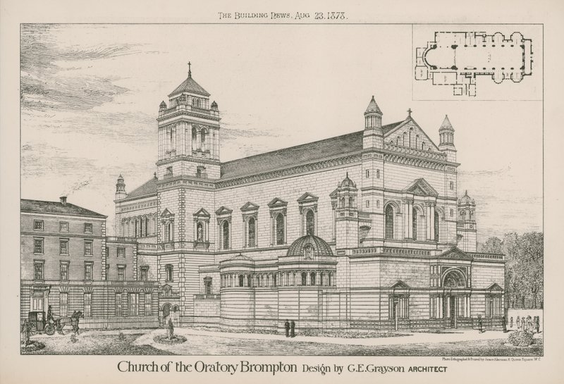 Church of the Oratory Brompton av English School