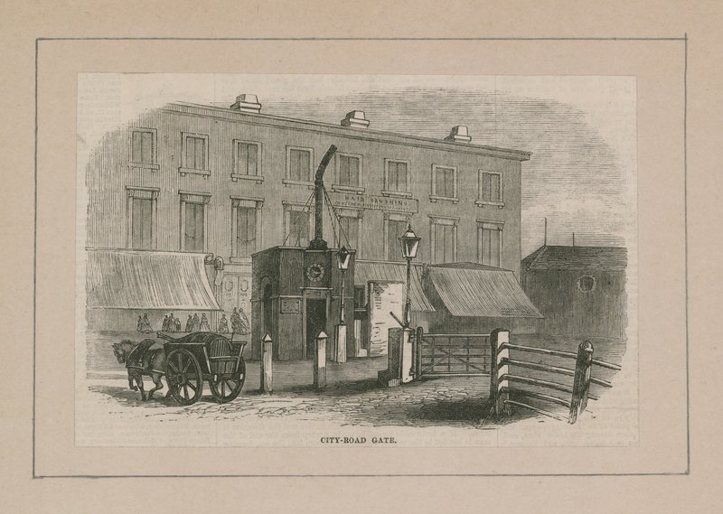 City Road Turnpike Gate av English School