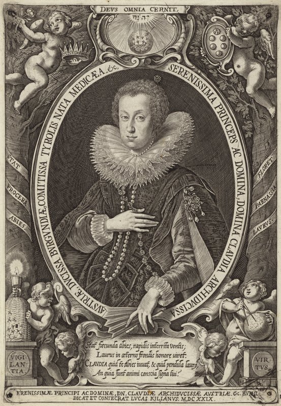 Claudia de Medici av English School