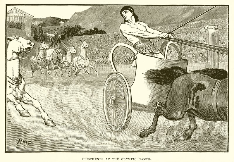 Clisthenes vid de olympiska spelen av English School