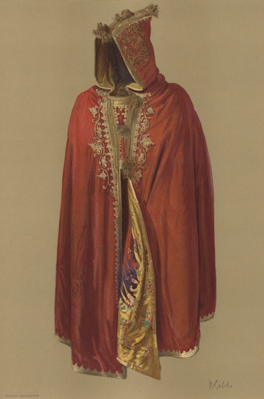 Napoleon I:s mantel (kromolit) av English School