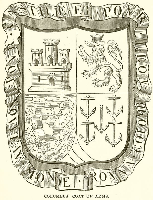 Columbus vapen av English School