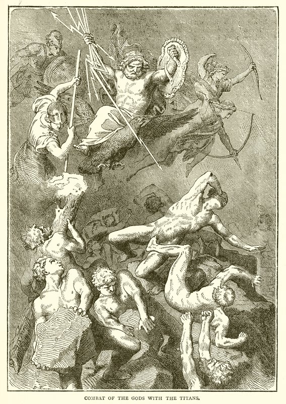 Combat of the Gods med Titans av English School