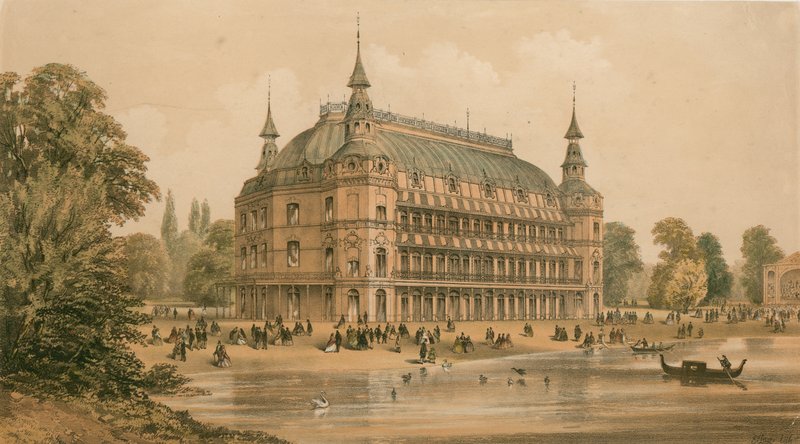 Konserthuset i Royal Surrey Gardens av English School