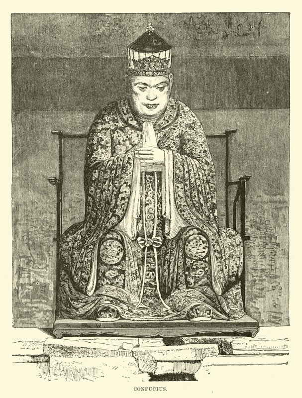 Konfucius av English School
