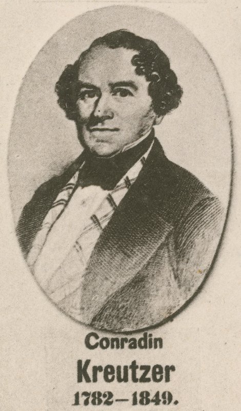 Conradin Kreutzer (gravyr) av English School