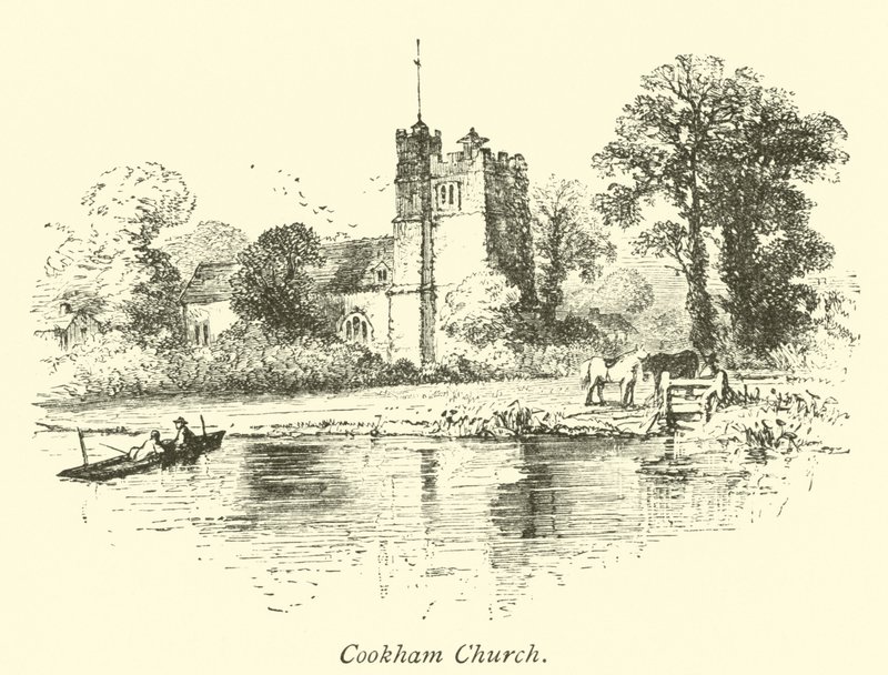 Cookham kyrka av English School