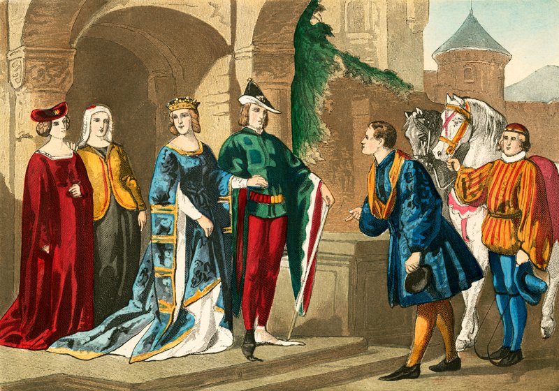 Kostymer 1380 av English School