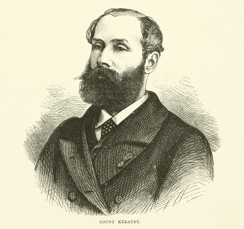 Greve Keratry, december 1870 av English School