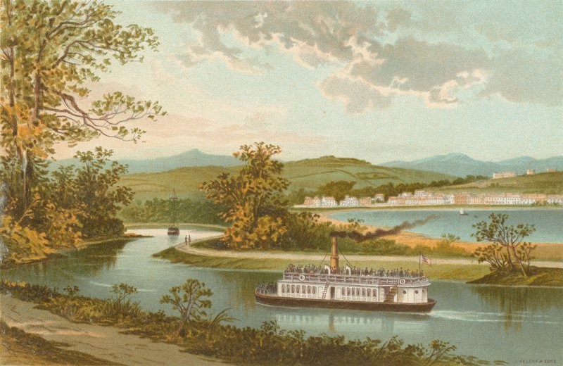 Crinan Canal vid Lochgilphead av English School
