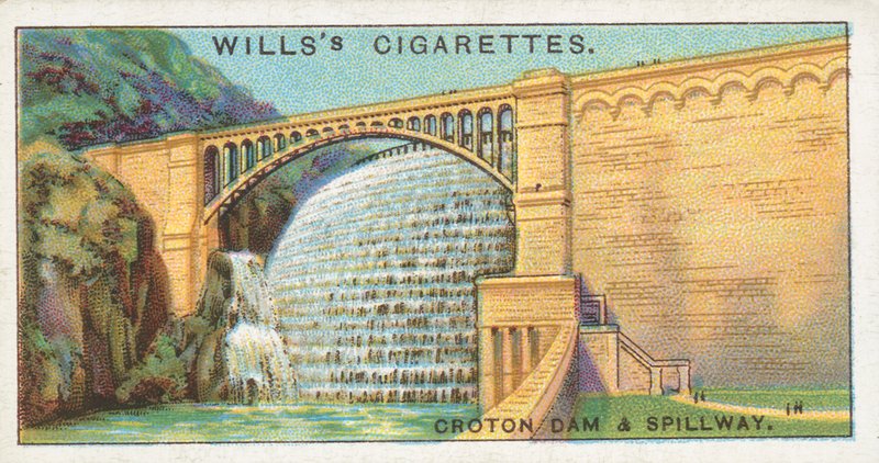 Croton Dam och Spillway av English School