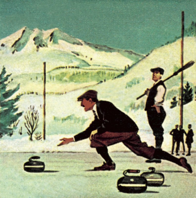 Curling av English School