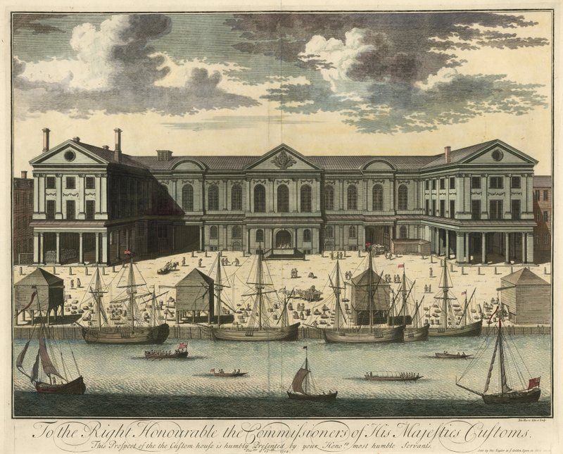Custom House, London av English School