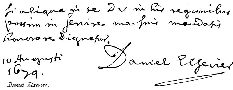 Daniel Elzevier av English School