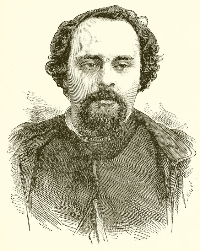 Dante Gabriel Rossetti av English School
