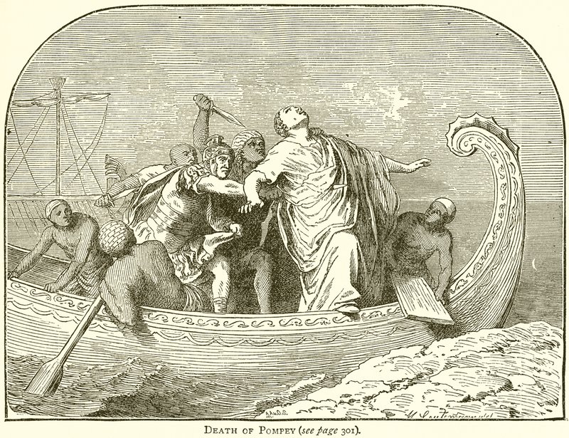 Pompejus död av English School
