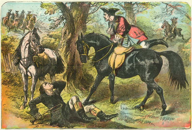 Dick Turpin får Black Bess i besittning av English School