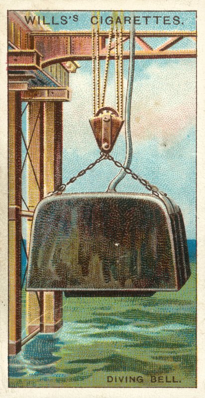 Dykklocka (chromolitho) av English School