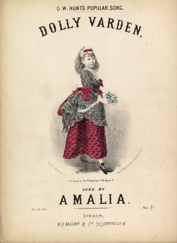 Dolly Varden av English School