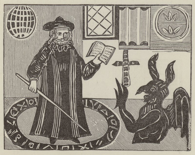 Dr John Faustus (gravyr) av English School