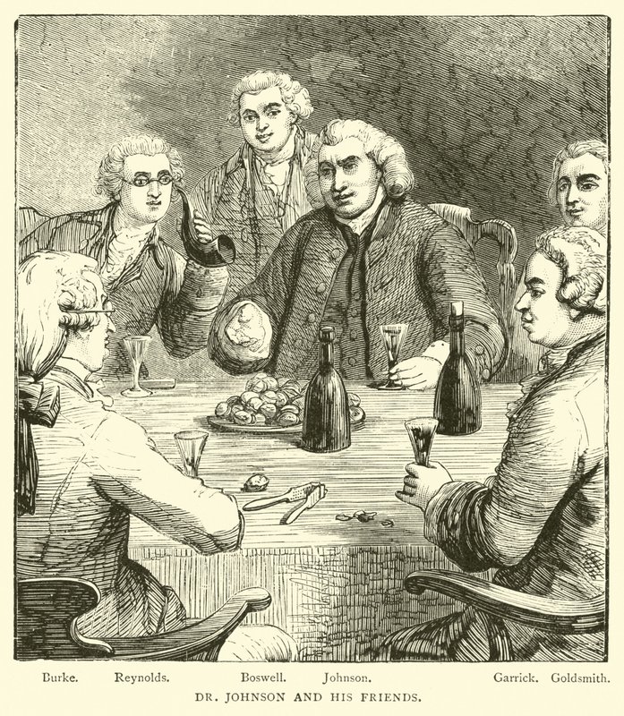 Dr Johnson och hans vänner av English School