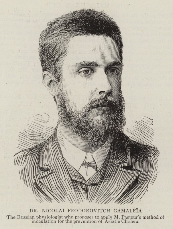 Dr Niklai Feodorovich Gamleya (gravyr) av English School