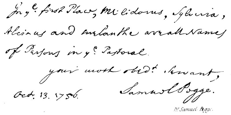 Dr Samuel Pegge av English School