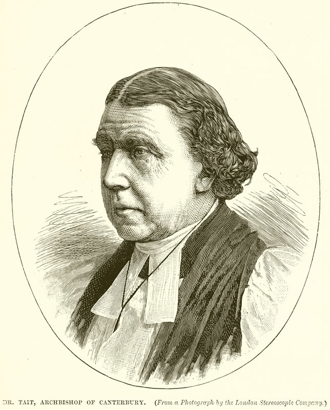 Dr. Tait, ärkebiskop av Canterbury av English School