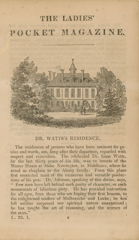 Dr Watts bostad av English School