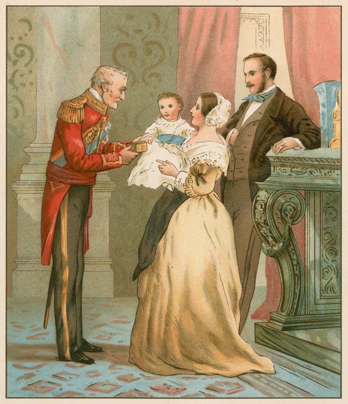Duke of Wellingtons gåva till prins Arthur av English School