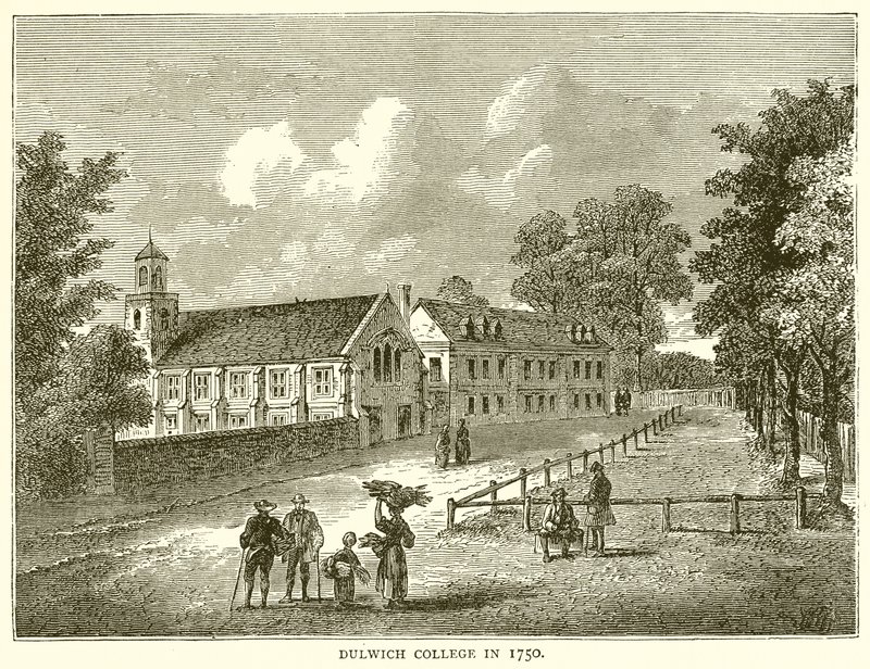 Dulwich College 1750 av English School