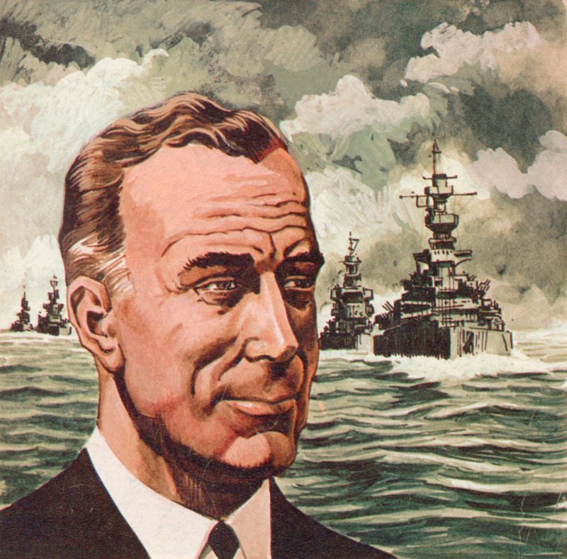 Earl Mountbatten av Burma av English School
