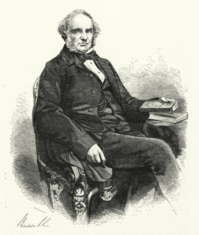 Earl Russell (gravyr) av English School