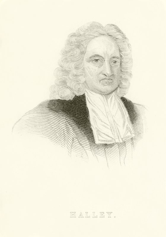 Edmund Halley av English School