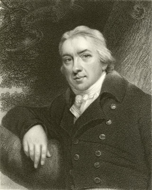 Edward Jenner av English School