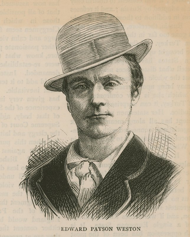 Edward Payson Weston av English School