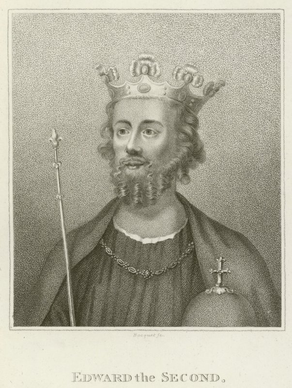 Edward den andre (gravyr) av English School