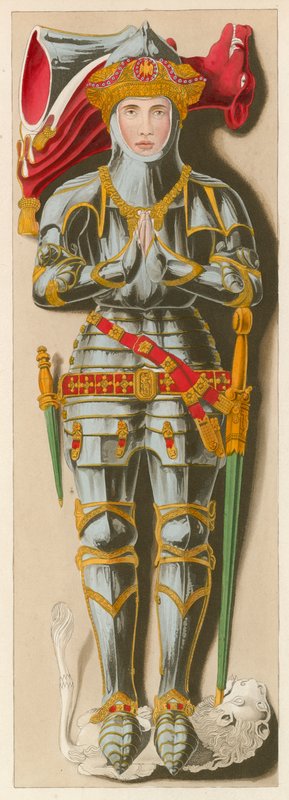 Bild av Sir Richard Vernon, 1450 av English School