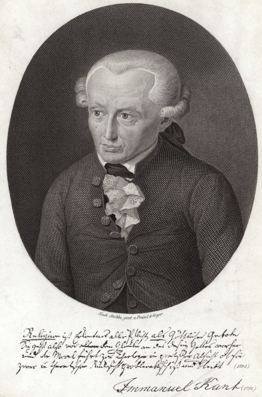 Immanuel Kant av English School