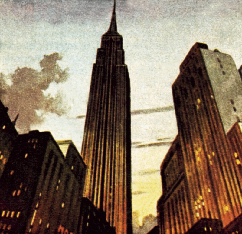Empire State Building av English School