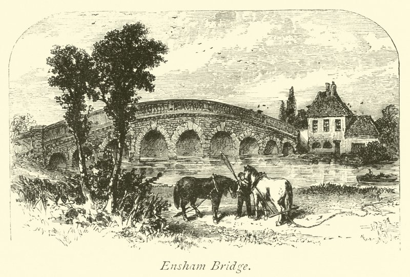 Ensham Bridge av English School